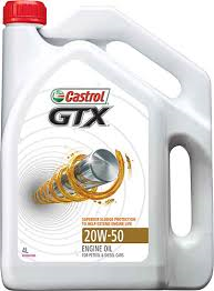 MOTOR YAGI 20W/50   4 LT GTX CASTROL